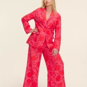 Limited edition kate spade ♠️ new york x Target Women's Classic Rose🌹 Blazer NWT